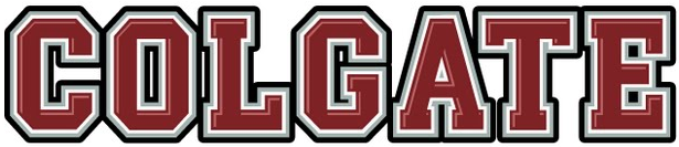 Colgate Raiders 2002-Pres Wordmark Logo vinyl decal